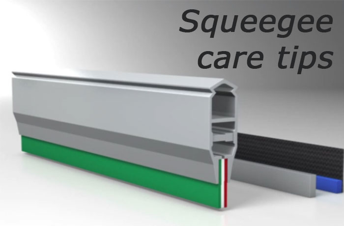 Proper Squeegee Care