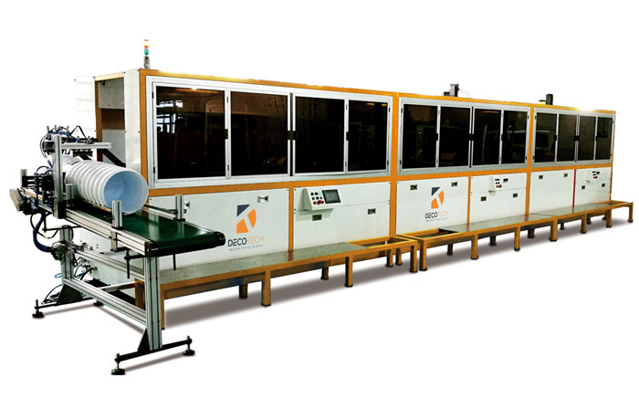 DT-1000-JUMBO Multi Color Automatic Screen Printing Machine