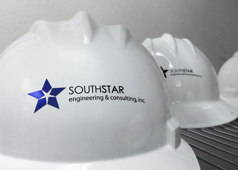 CUSTOM LOGOED HARD HATS